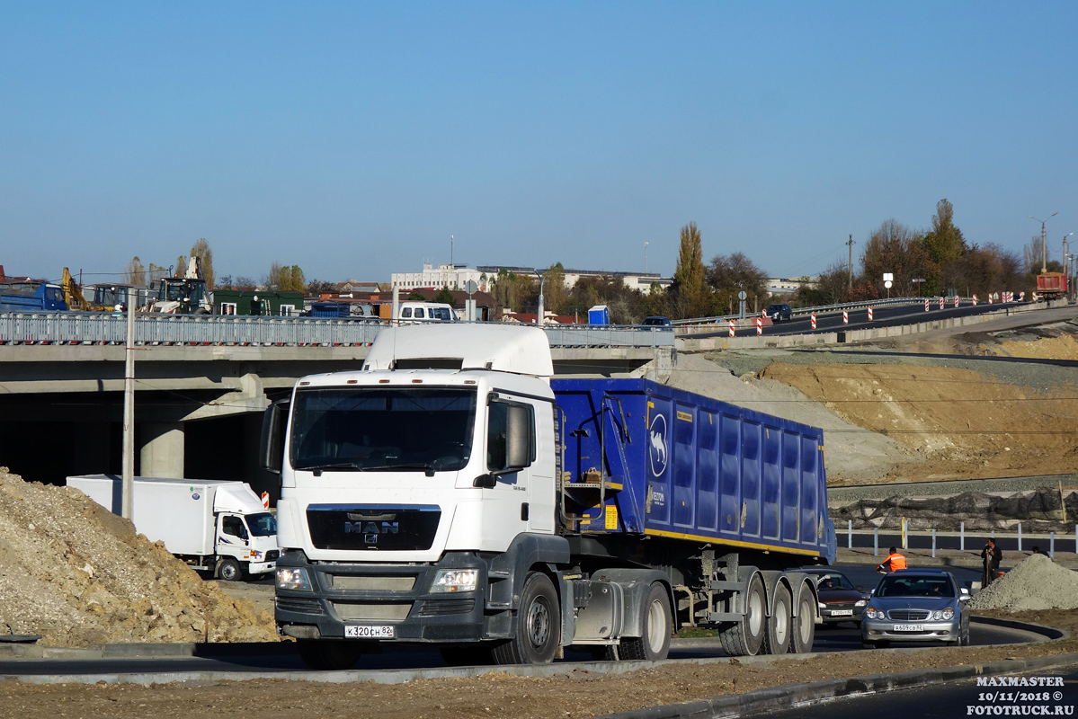 Крым, № К 320 СН 82 — MAN TGS 19.400