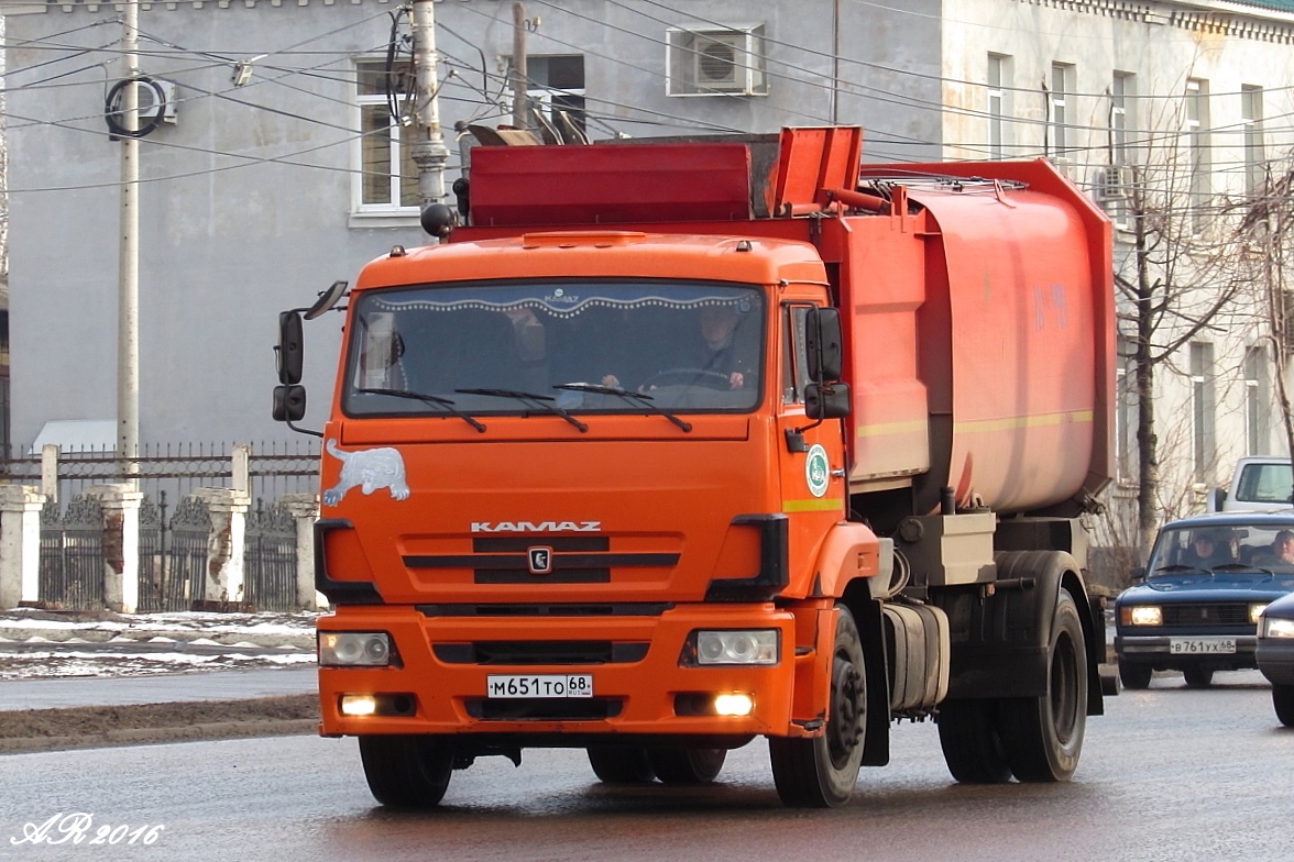 Тамбовская область, № М 651 ТО 68 — КамАЗ-43253-H3(99)