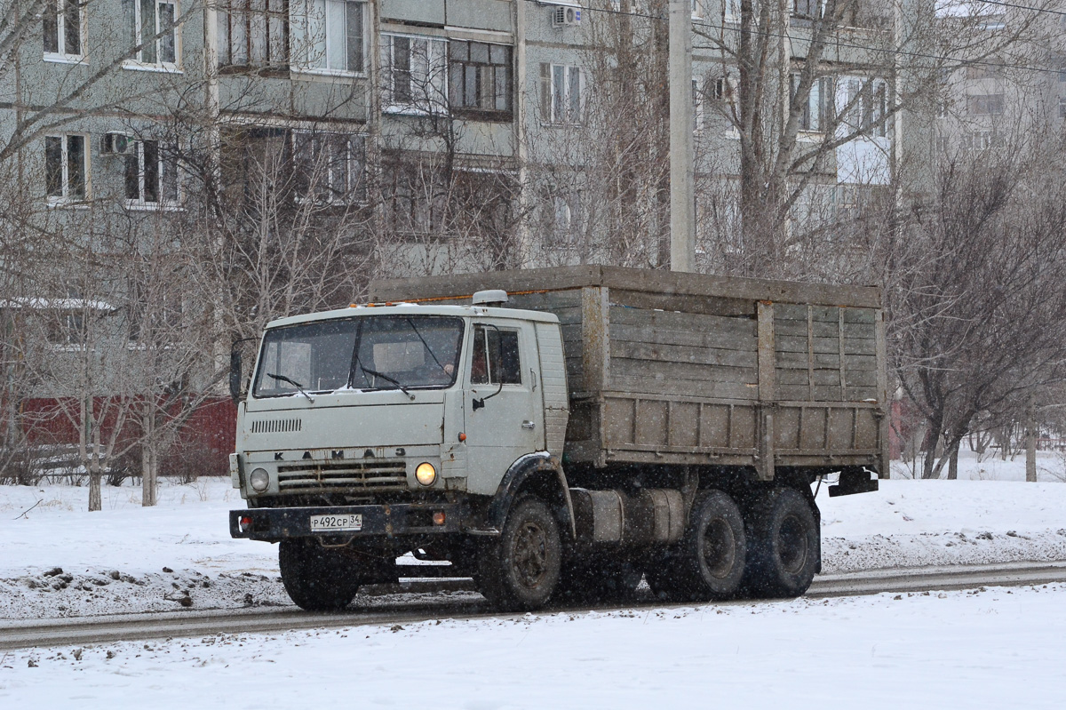 Волгоградская область, № Р 492 СР 34 — КамАЗ-5320