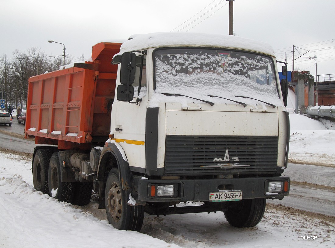 Минск, № АК 9455-7 — МАЗ-5516 (общая модель)