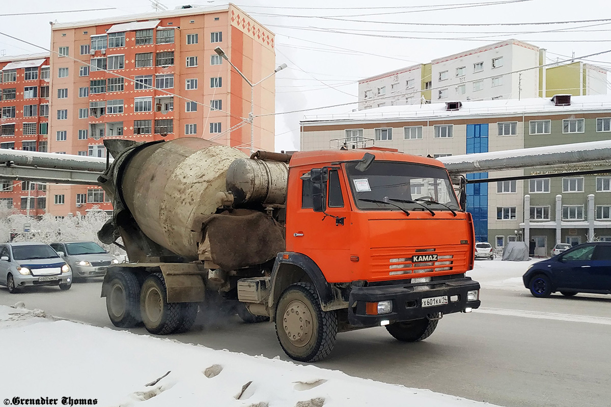 Саха (Якутия), № Х 601 КА 14 — КамАЗ-65115-62