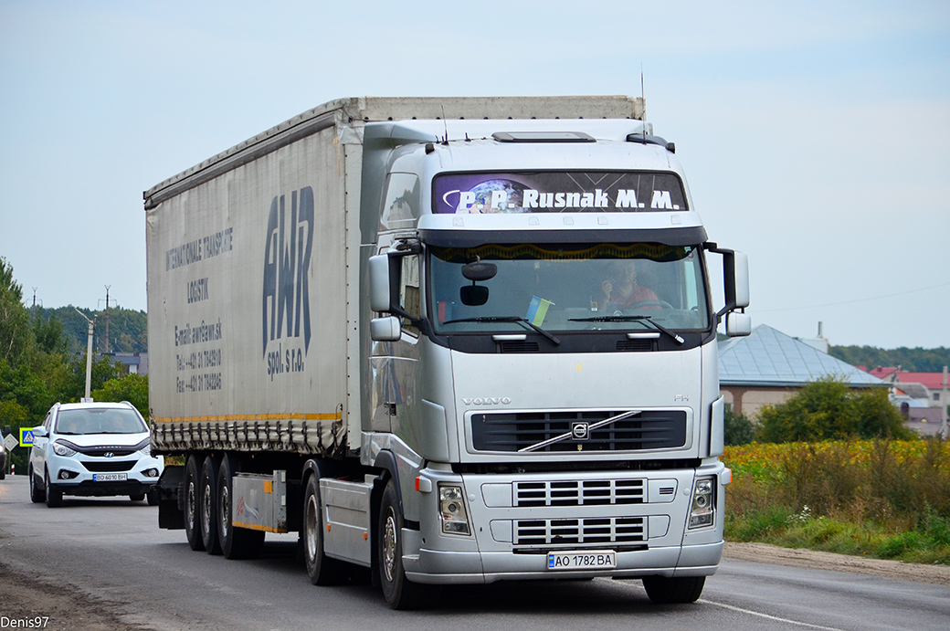 Закарпатская область, № АО 1782 ВА — Volvo ('2002) FH12.440