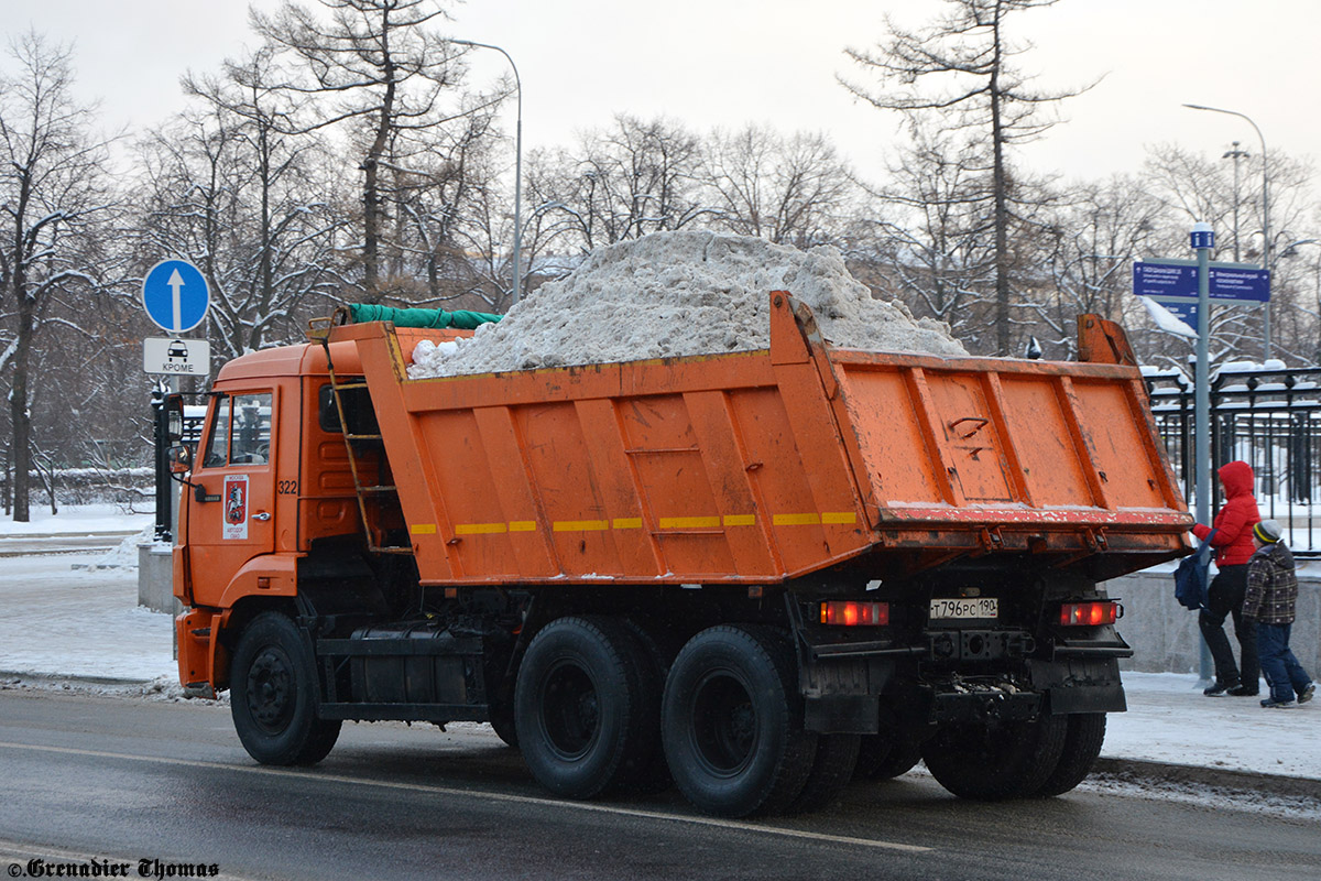 Москва, № 322 — КамАЗ-65115-N3(78)