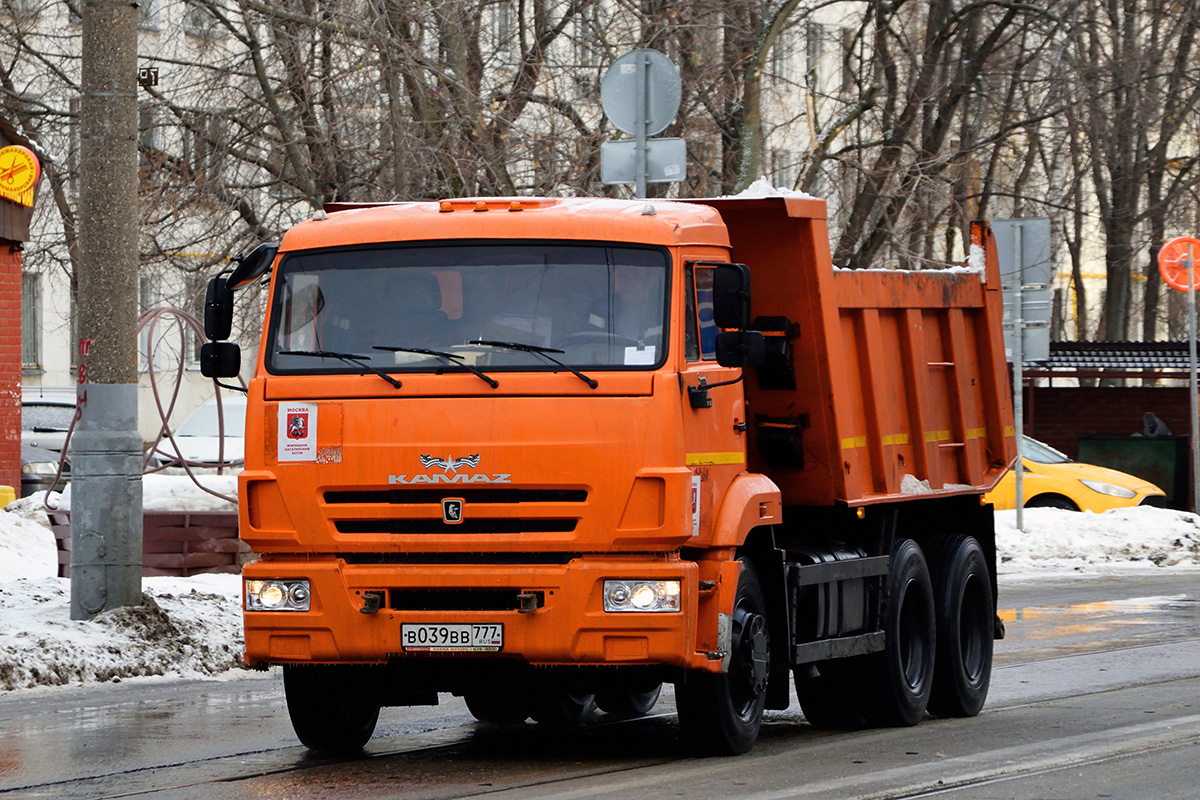 Москва, № В 039 ВВ 777 — КамАЗ-65115-A4(23)