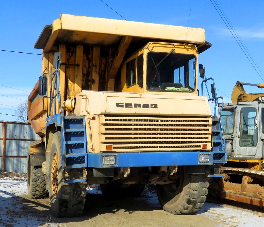 Приморский край, № (25) Б/Н 0055 — БелАЗ-7547; Приморский край — Автомобили без номеров