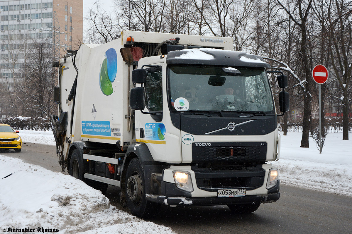 Москва, № Х 053 МВ 777 — Volvo ('2013) FL