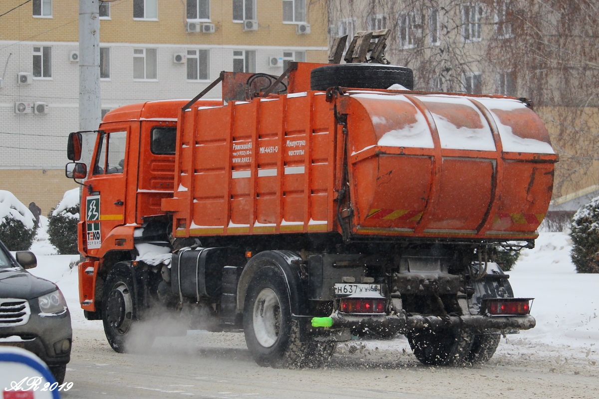 Тамбовская область, № Н 637 УХ 68 — КамАЗ-43255-R4(28)