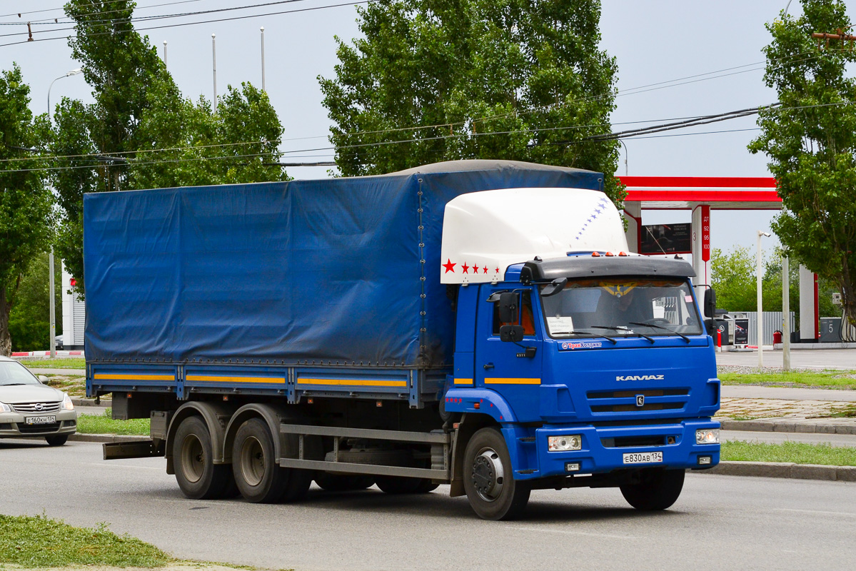 Волгоградская область, № Е 830 АВ 134 — КамАЗ-65117-L4(19)