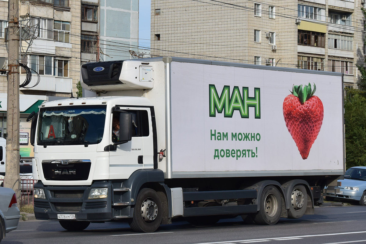Волгоградская область, № А 776 ХМ 134 — MAN TGS 26.360