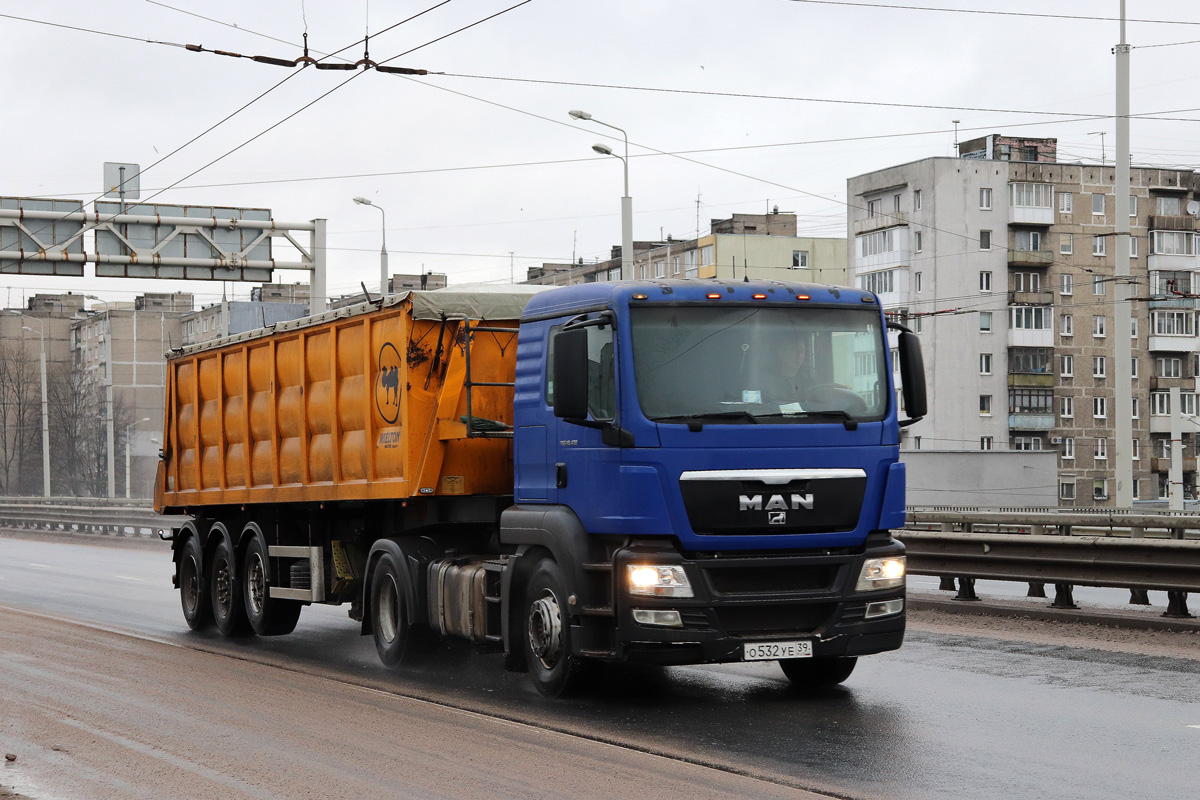 Калининградская область, № О 532 УЕ 39 — MAN TGS (общая модель)