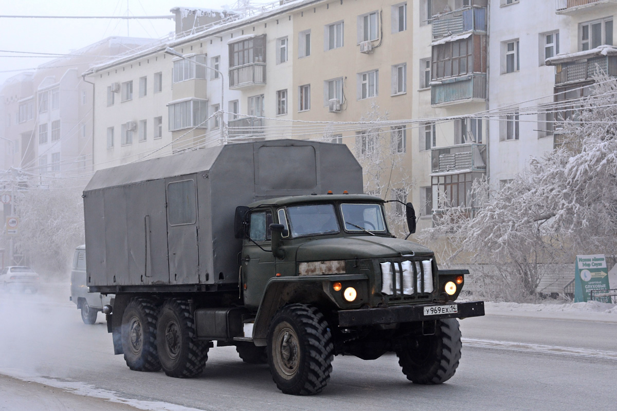Саха (Якутия), № У 969 ЕХ 14 — Урал-43203