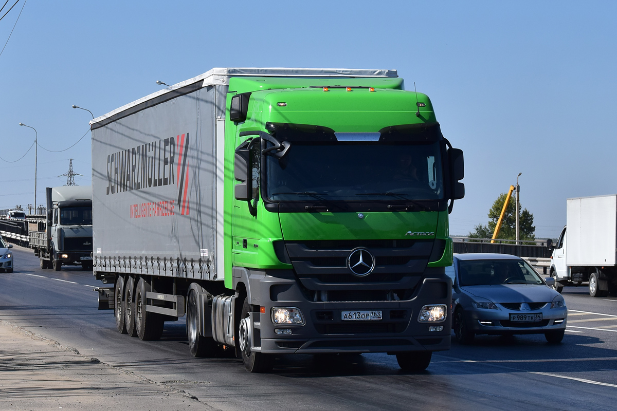 Самарская область, № А 613 ОР 763 — Mercedes-Benz Actros '09 1844 [Z9M]