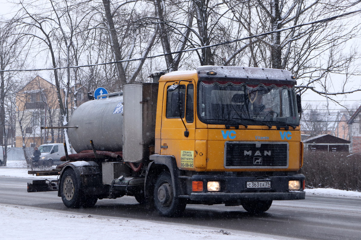 Калининградская область, № С 363 ЕА 39 — MAN M90 (общая модель)