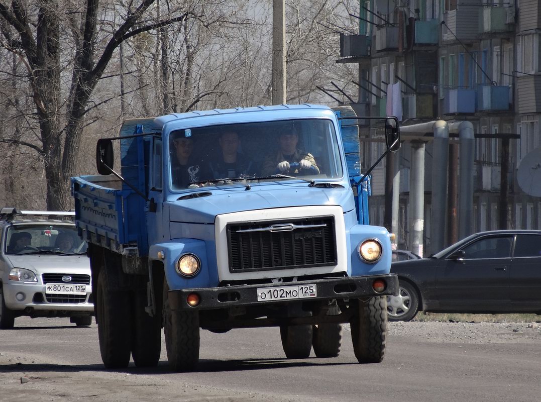 Приморский край, № О 102 МО 125 — ГАЗ-3307