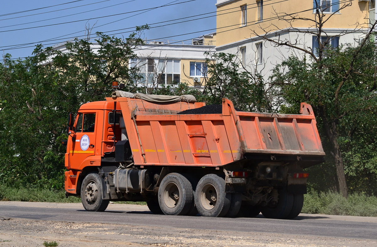 Волгоградская область, № В 184 КТ 134 — КамАЗ-65115-L4(19)
