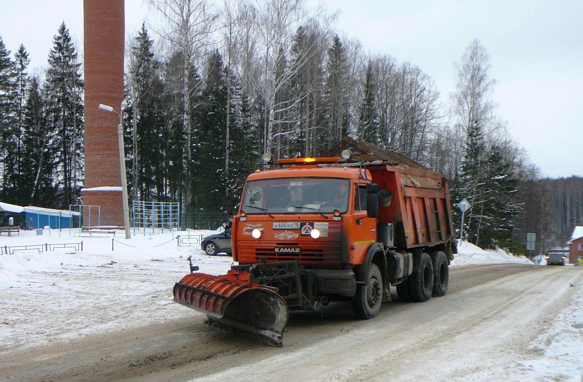 Удмуртия, № А 600 КО 18 — КамАЗ-65115-D3(97)