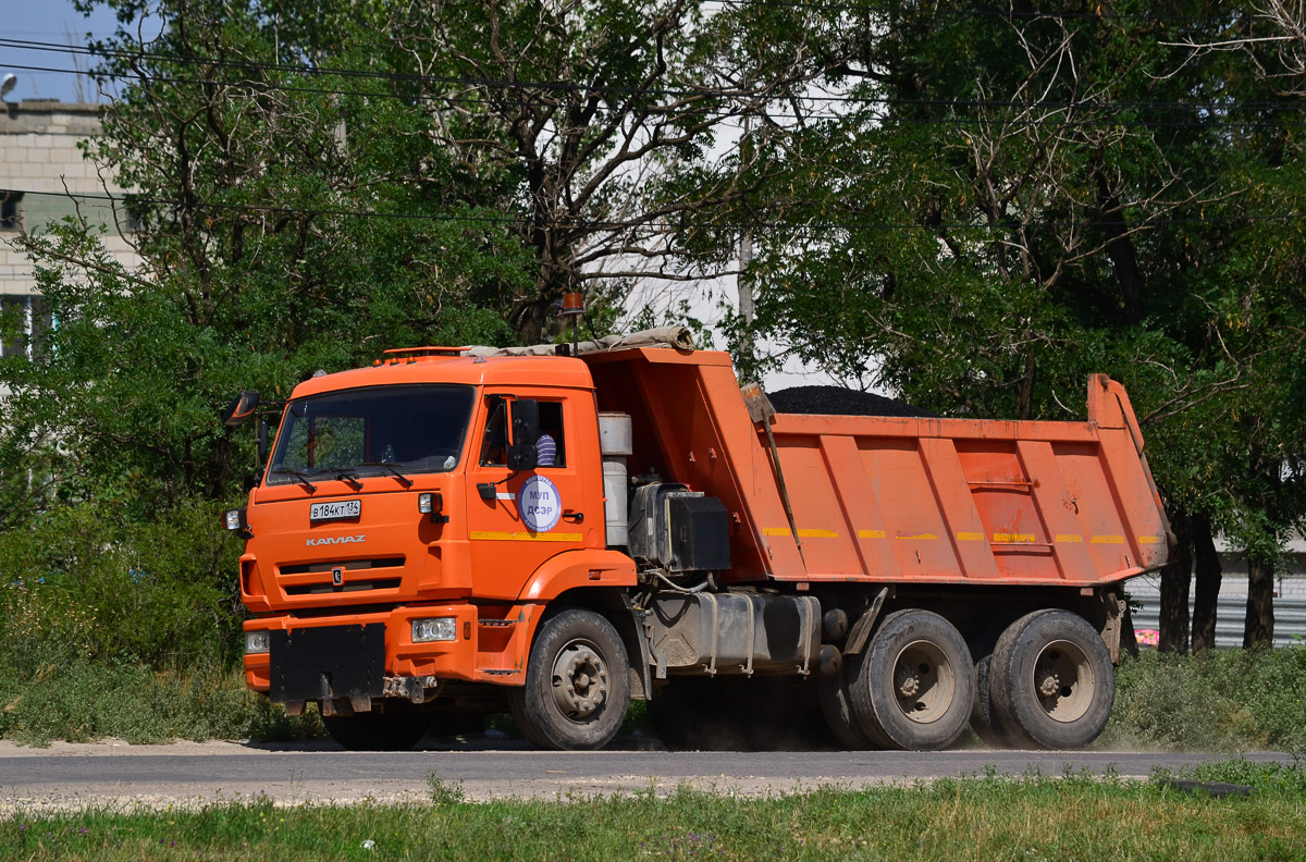 Волгоградская область, № В 184 КТ 134 — КамАЗ-65115-L4(19)