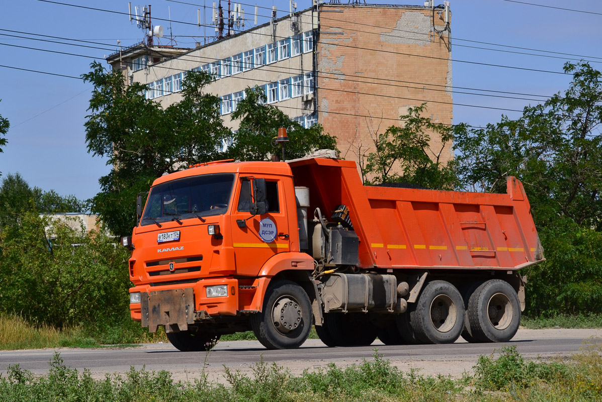 Волгоградская область, № В 183 КТ 134 — КамАЗ-65115-L4(19)