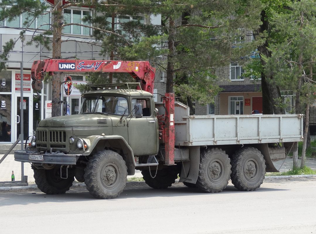 Приморский край, № А 223 РЕ 125 — ЗИЛ-131 (общая модель)