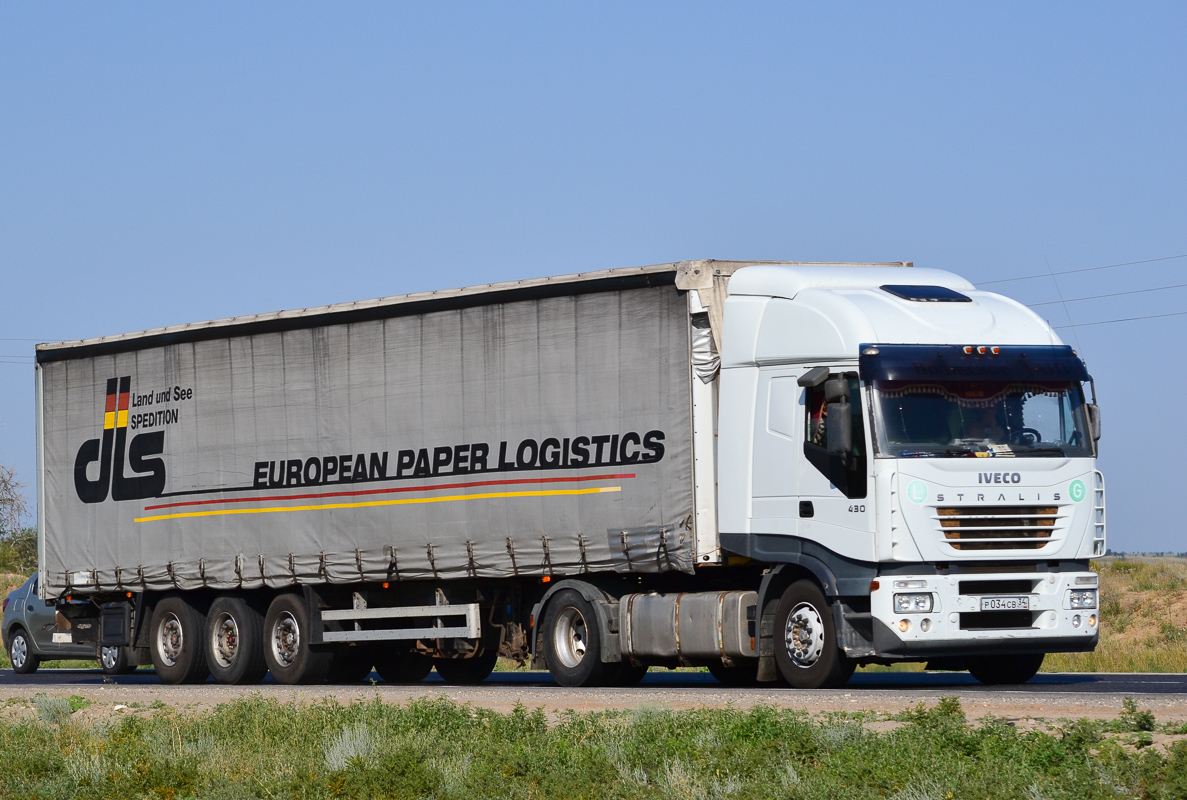 Волгоградская область, № Р 034 СВ 34 — IVECO Stralis ('2002) 430