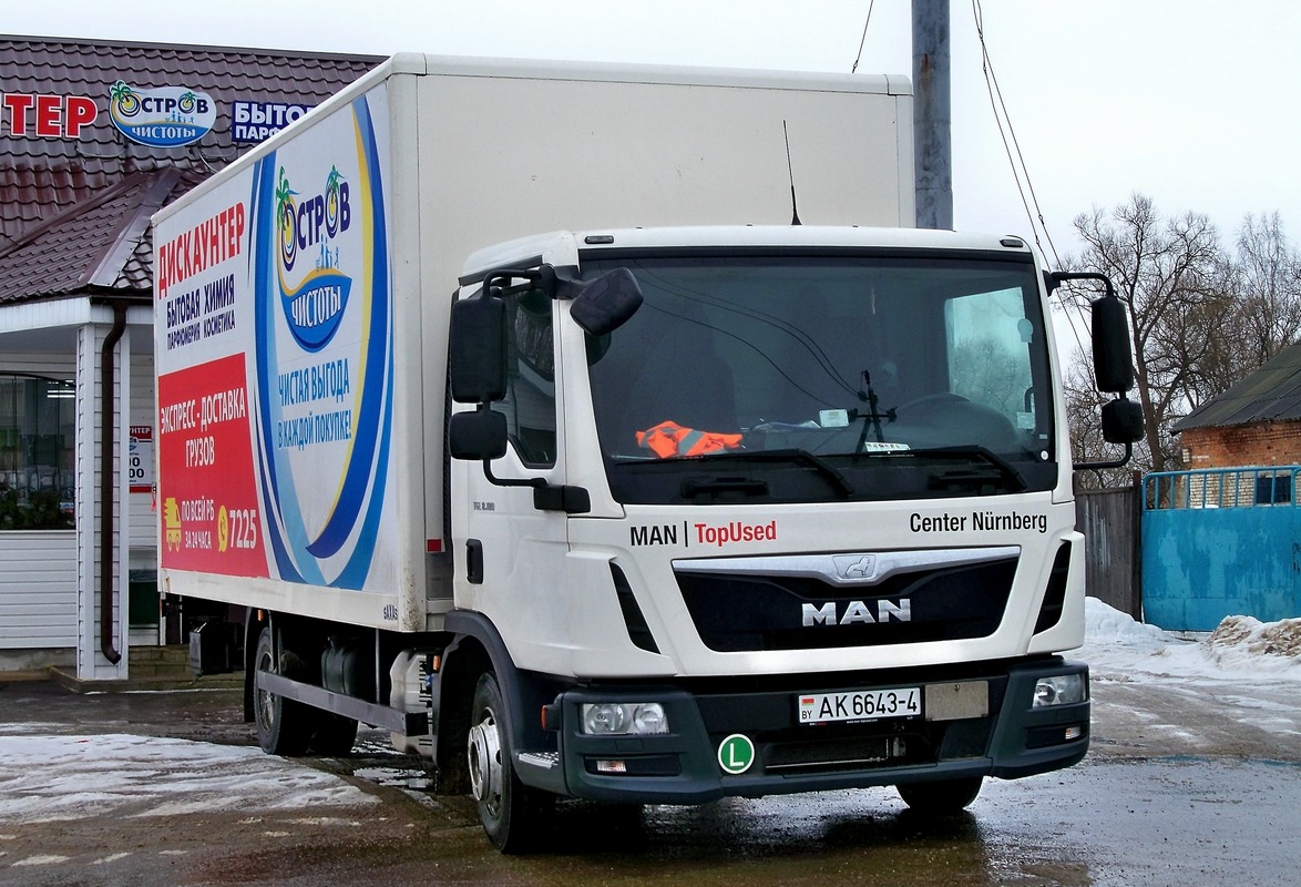 Гродненская область, № АК 6634-4 — MAN TGL (общая модель)