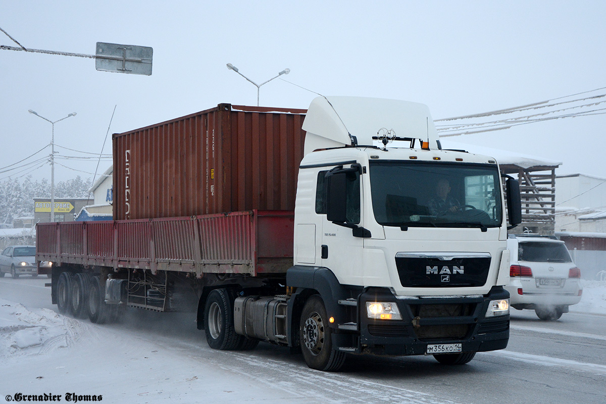 Саха (Якутия), № М 356 КО 14 — MAN TGS 19.400