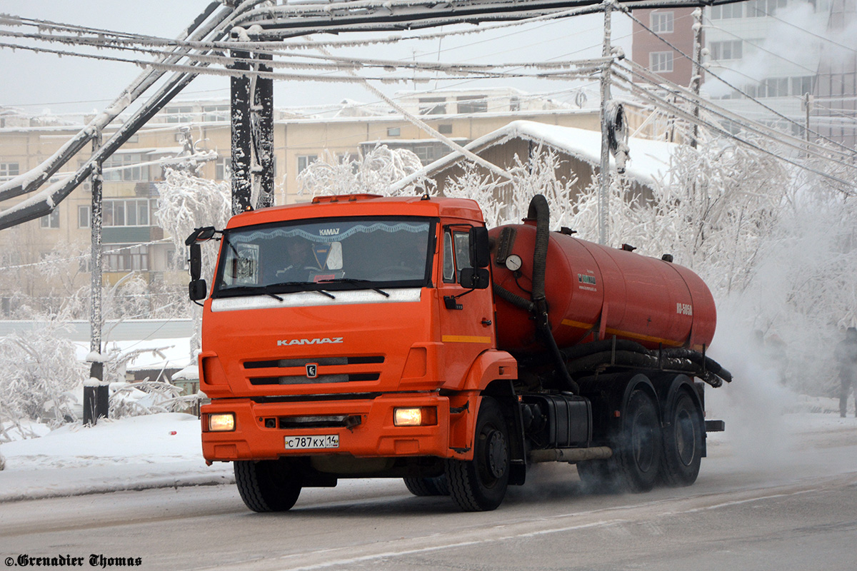 Саха (Якутия), № С 787 КХ 14 — КамАЗ-65115-62