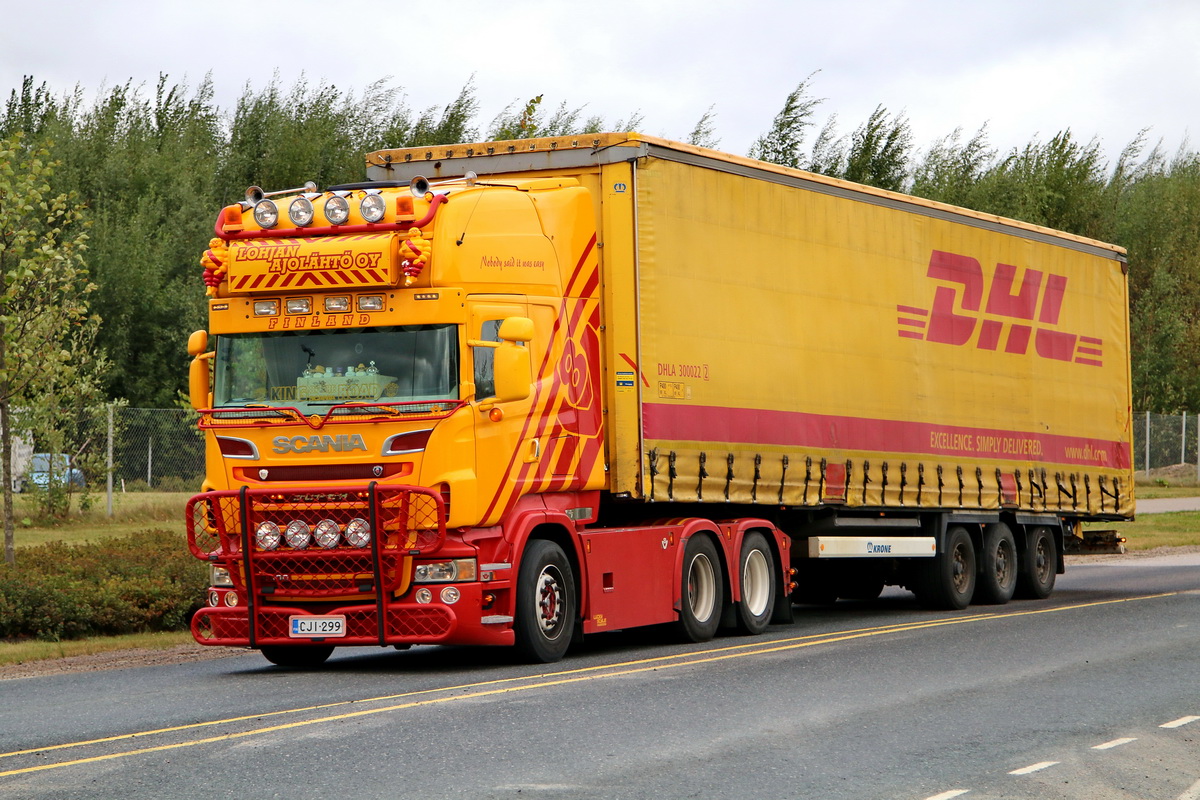 Финляндия, № CJI-299 — Scania ('2009) R500