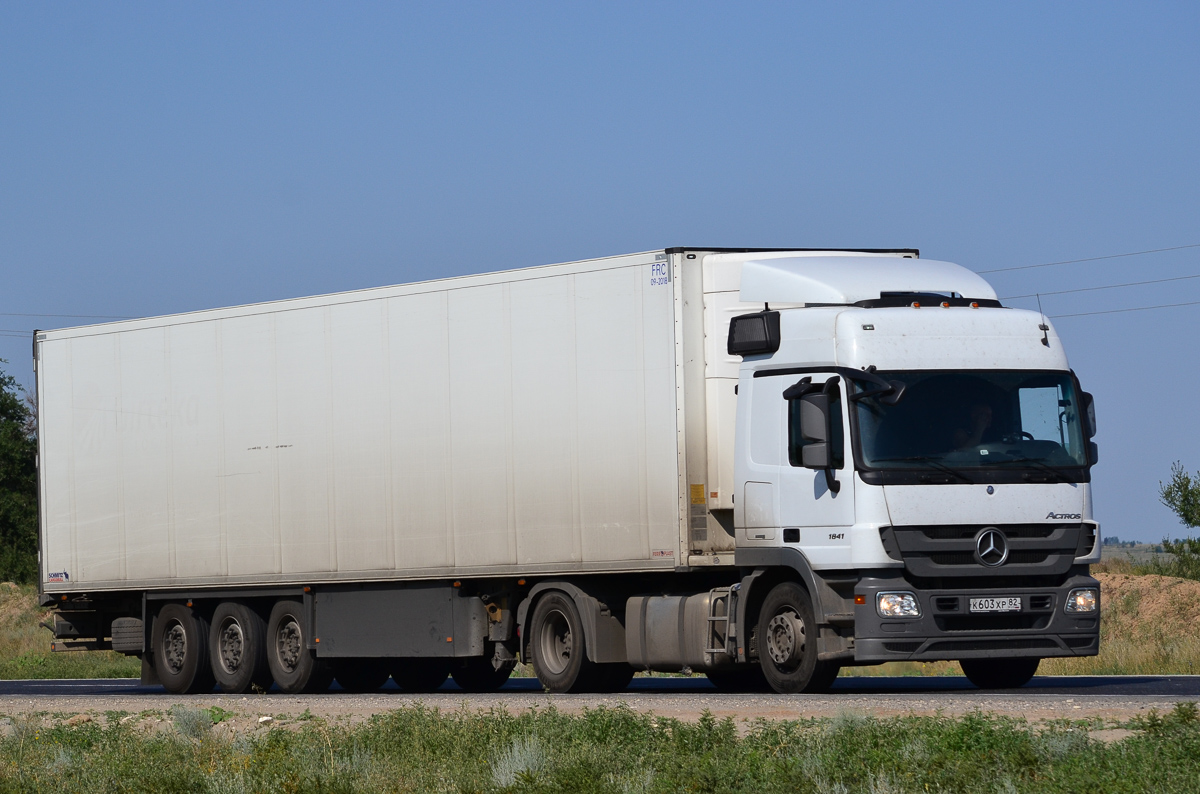 Санкт-Петербург, № К 603 ХР 82 — Mercedes-Benz Actros '09 1841 [Z9M]