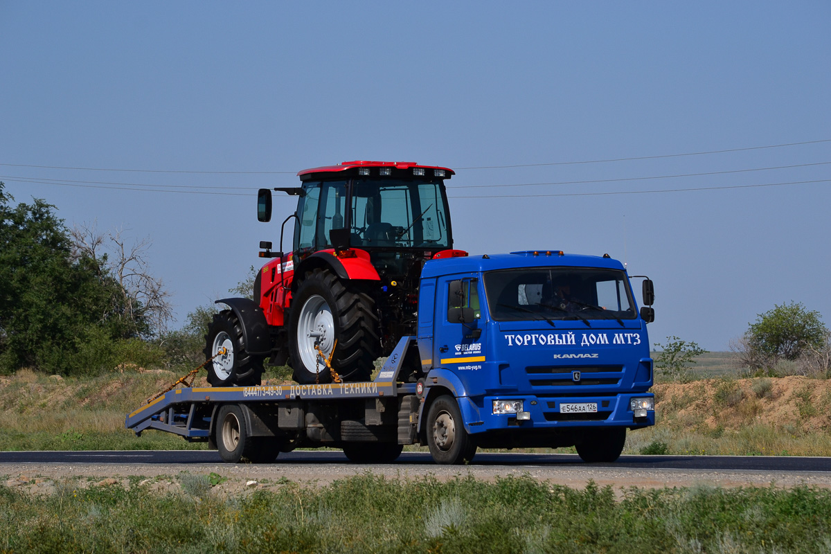 Ставропольский край, № Е 546 АА 126 — КамАЗ-5308-A4(23)