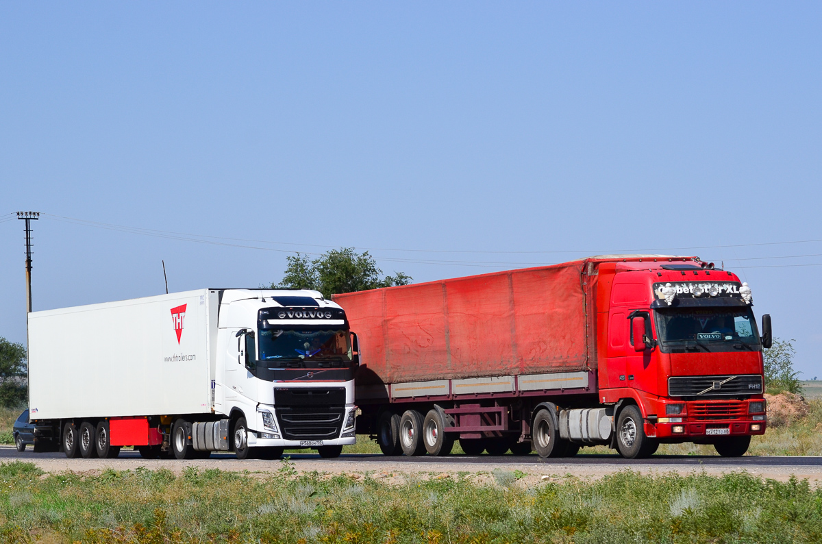 Московская область, № Р 560 ОН 750 — Volvo ('2012) FH.500 [X9P]; Тамбовская область, № М 712 ТО 68 — Volvo ('1993) FH12.420