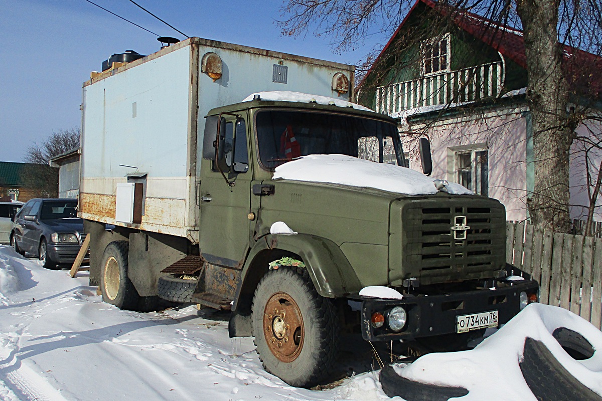 Ярославская область, № О 734 КМ 76 — ЗИЛ-433360