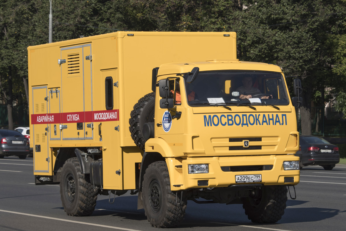 Москва, № А 209 ЕС 799 — КамАЗ-43502-D5(66)