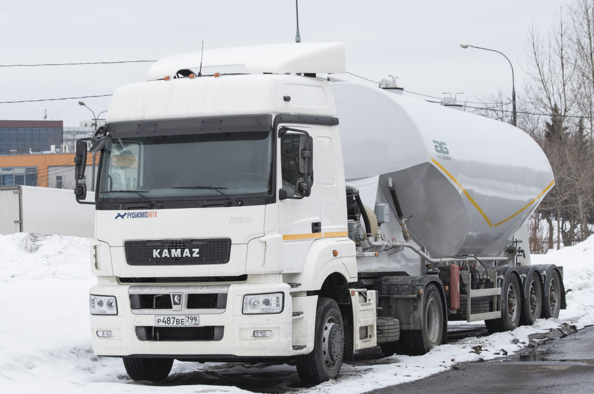 Москва, № Р 487 ВЕ 799 — КамАЗ-5490-S5(87)