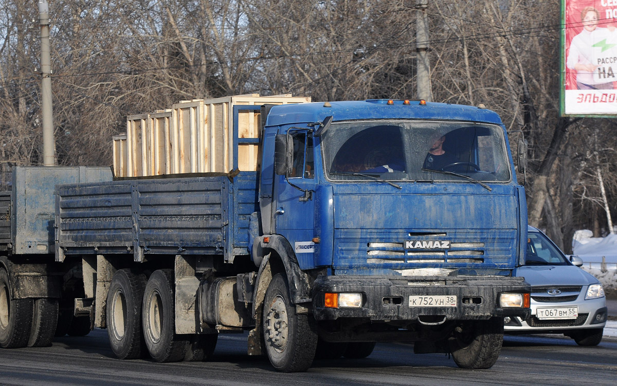Иркутская область, № К 752 УН 38 — КамАЗ-65115-D3(97)