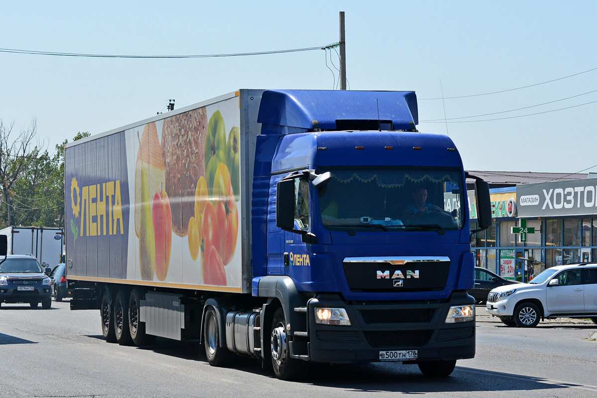 Санкт-Петербург, № В 500 ТН 178 — MAN TGS 19.400