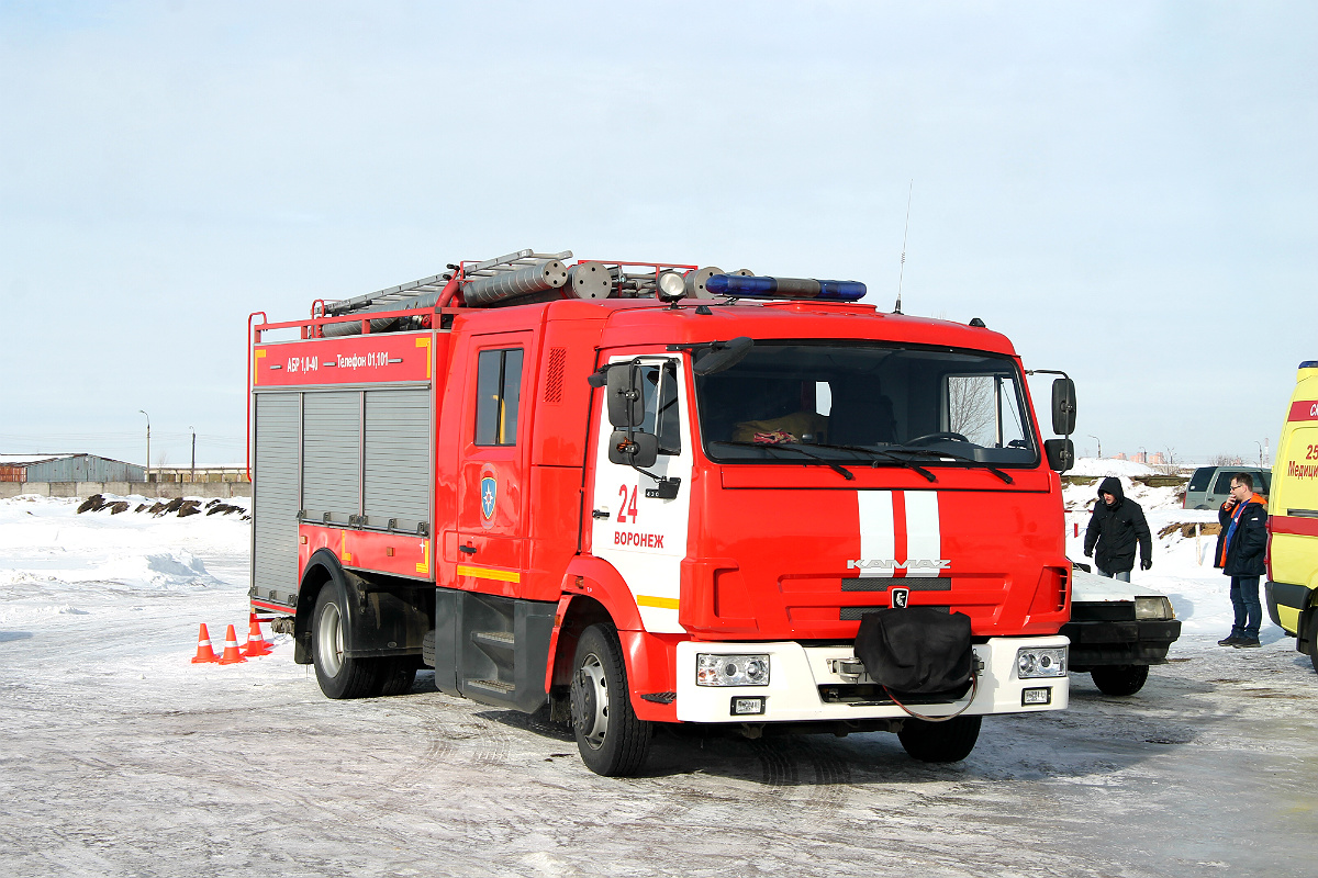 Воронежская область, № Т 101 АР 136 — КамАЗ-4308-C4(25)