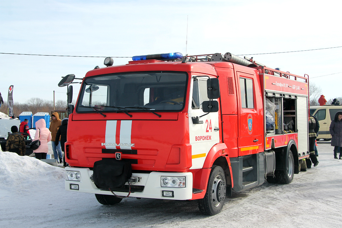 Воронежская область, № Т 101 АР 136 — КамАЗ-4308-C4(25)