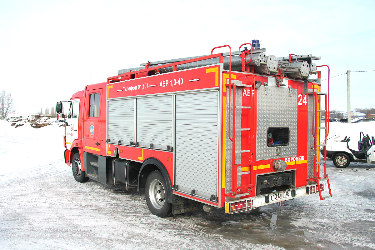 Воронежская область, № Т 101 АР 136 — КамАЗ-4308-C4(25)