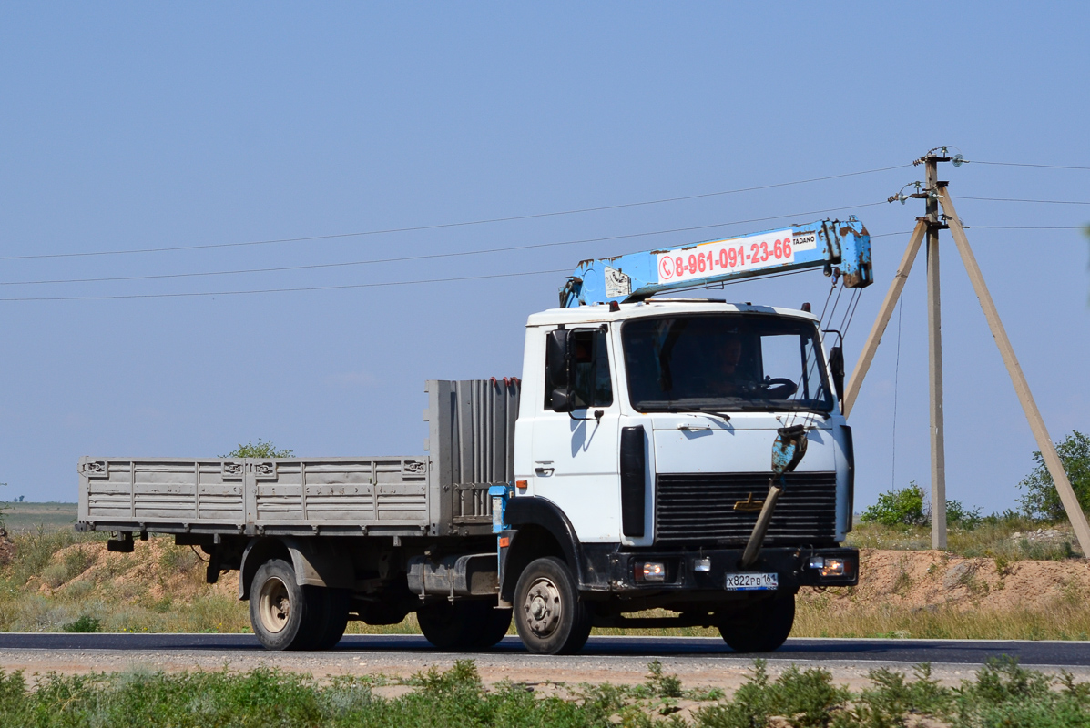 Волгоградская область, № Х 822 РВ 161 — МАЗ-437041