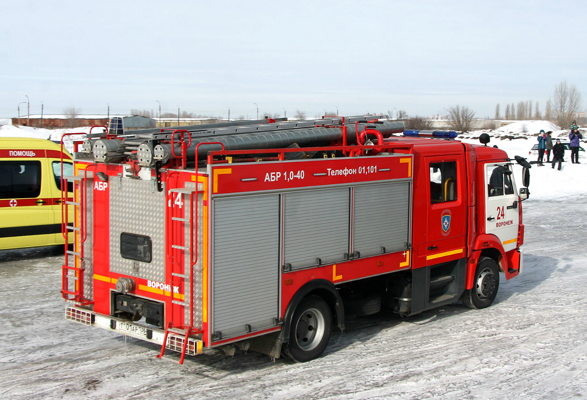 Воронежская область, № Т 101 АР 136 — КамАЗ-4308-C4(25)