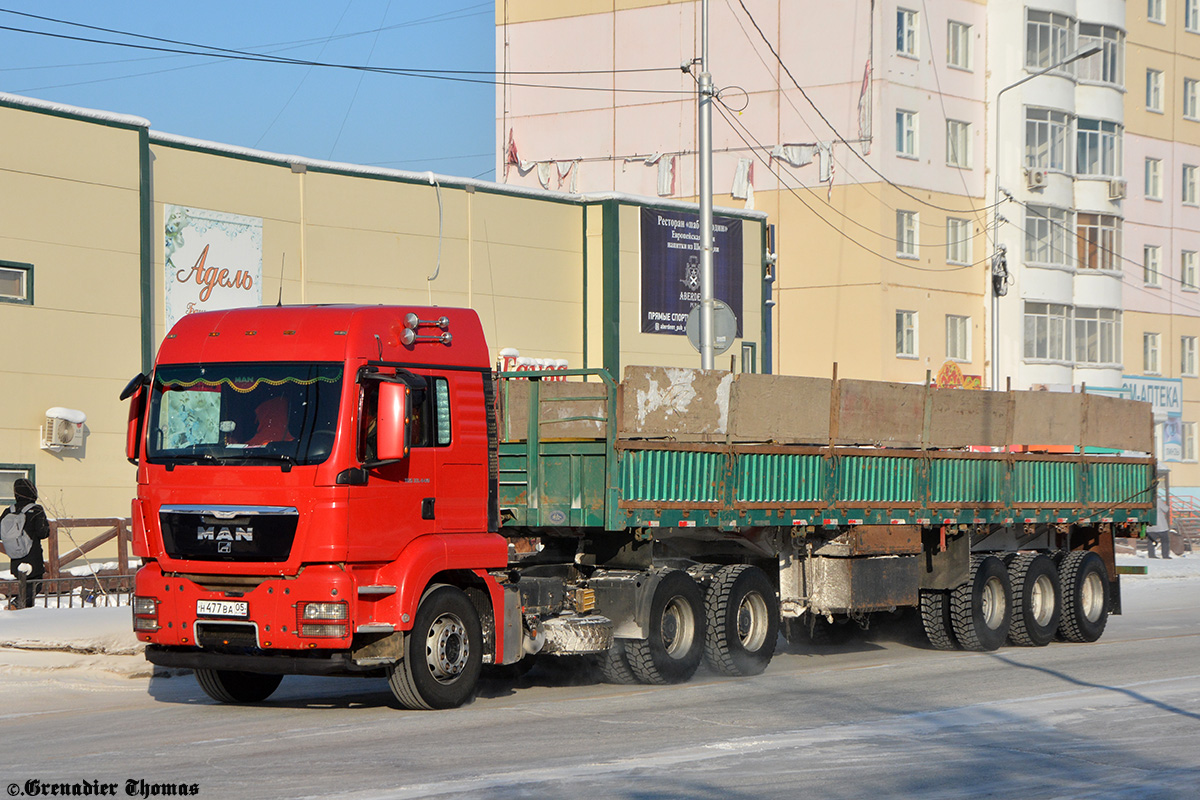 Саха (Якутия), № Н 477 ВА 05 — MAN TGS 33.440