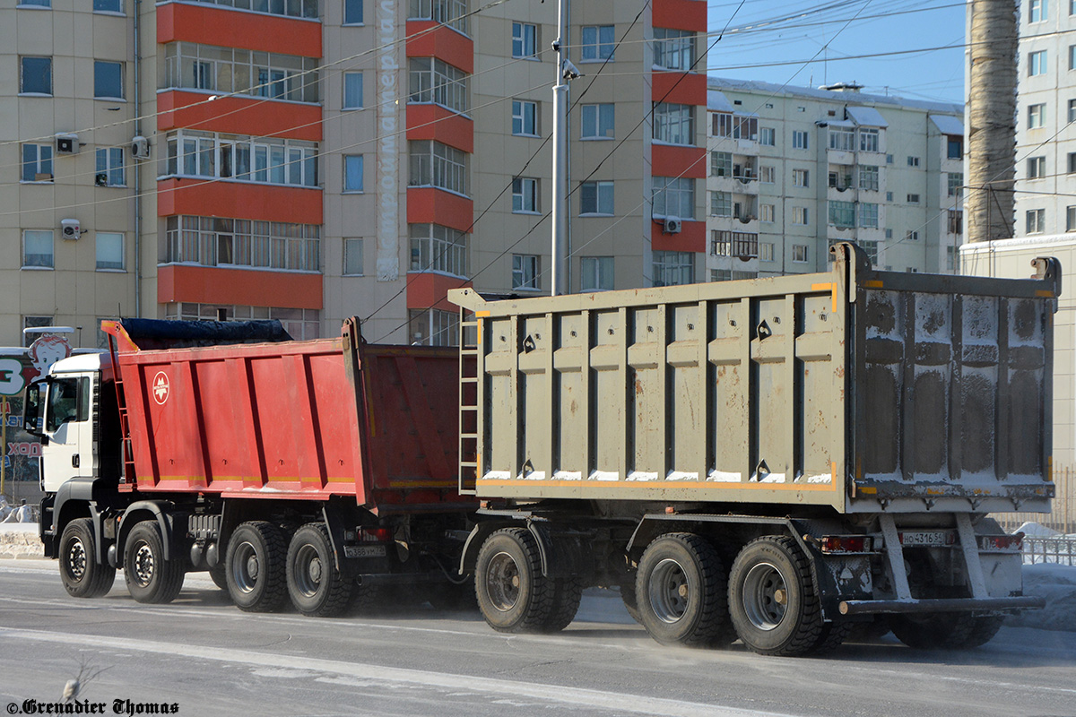 Саха (Якутия), № О 388 УМ 72 — MAN TGS 41.440