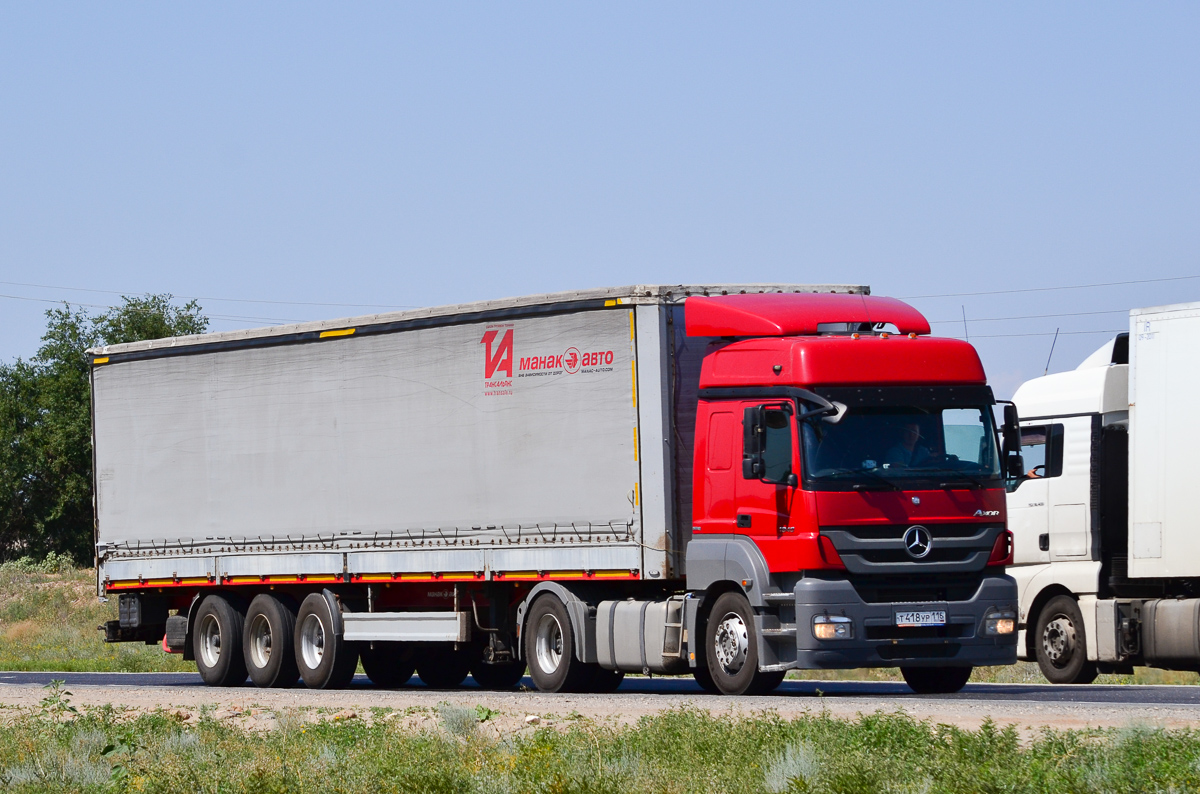 Татарстан, № Т 418 УР 116 — Mercedes-Benz Axor 1840 [Z9M]