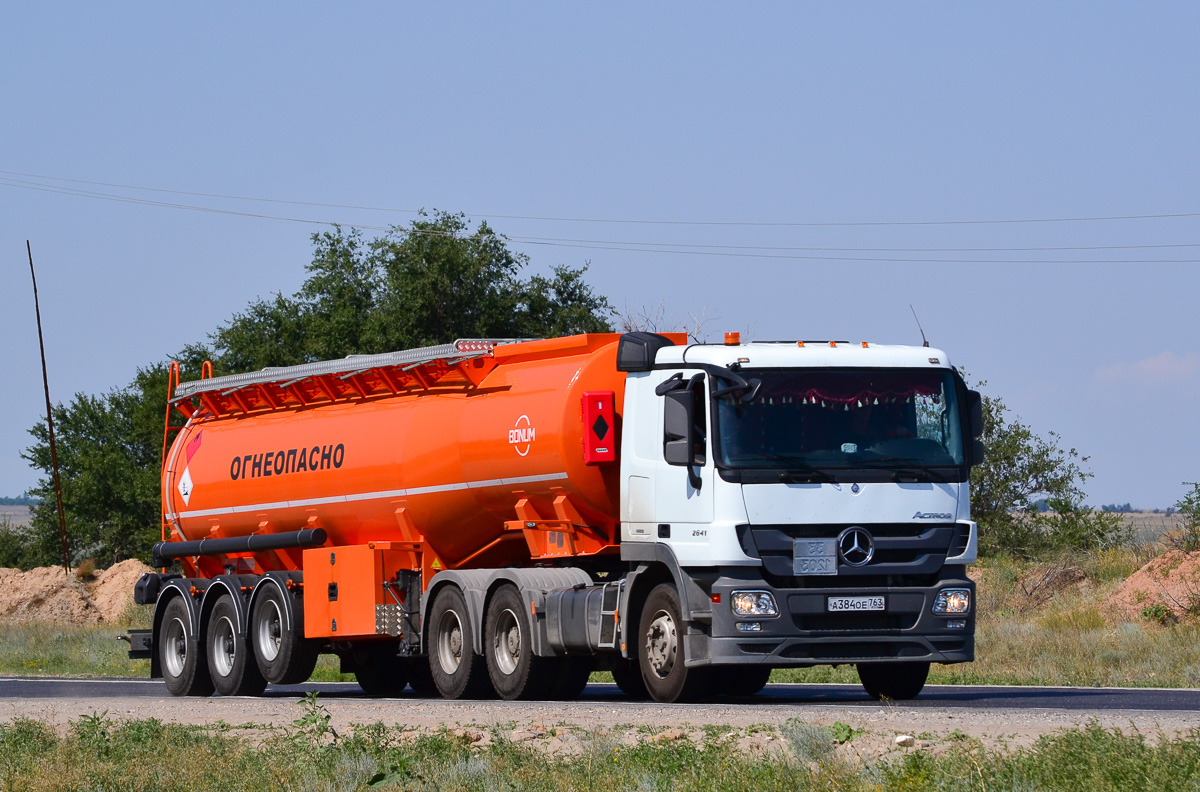 Самарская область, № А 384 ОЕ 763 — Mercedes-Benz Actros '09 2641 [Z9M]
