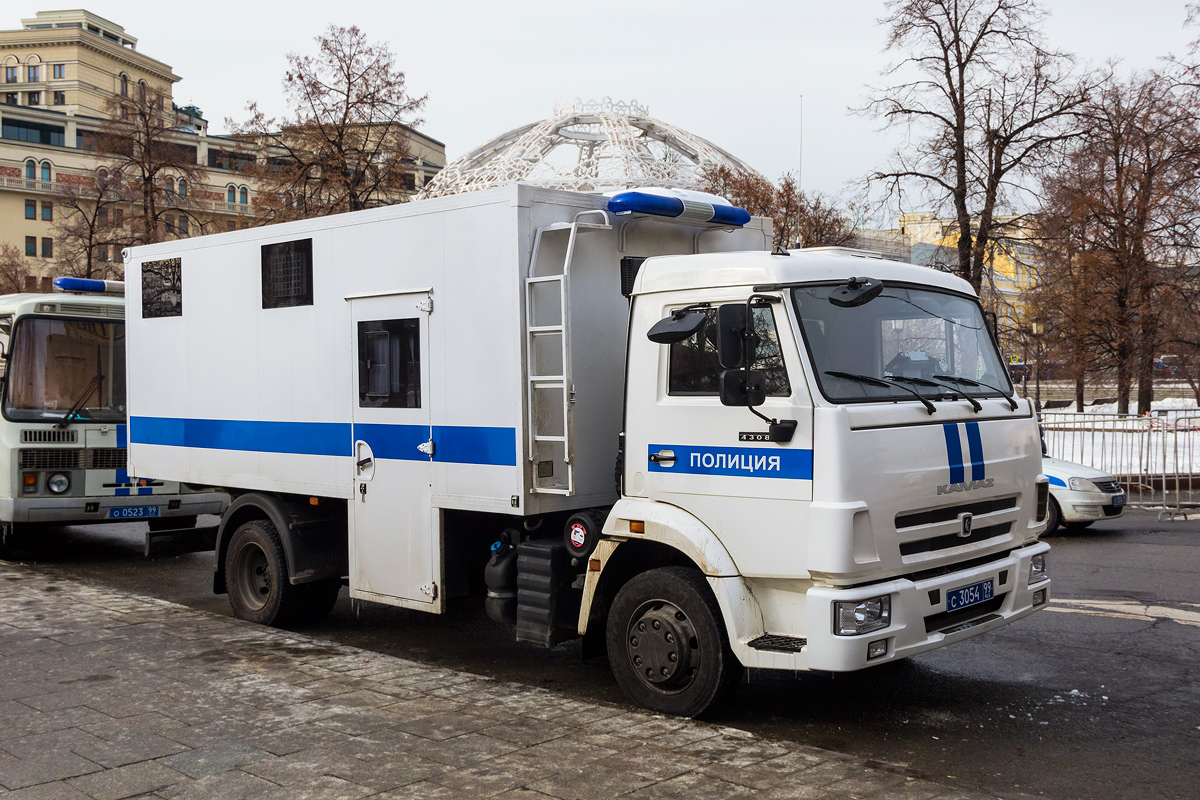 Москва, № С 3054 99 — КамАЗ-4308-G5(69)