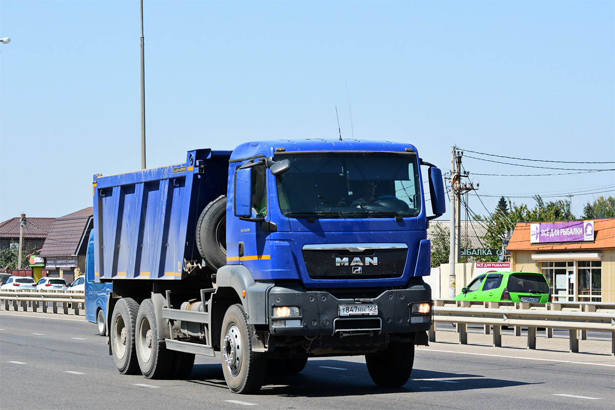 Краснодарский край, № Т 847 НН 123 — MAN TGS 40.390