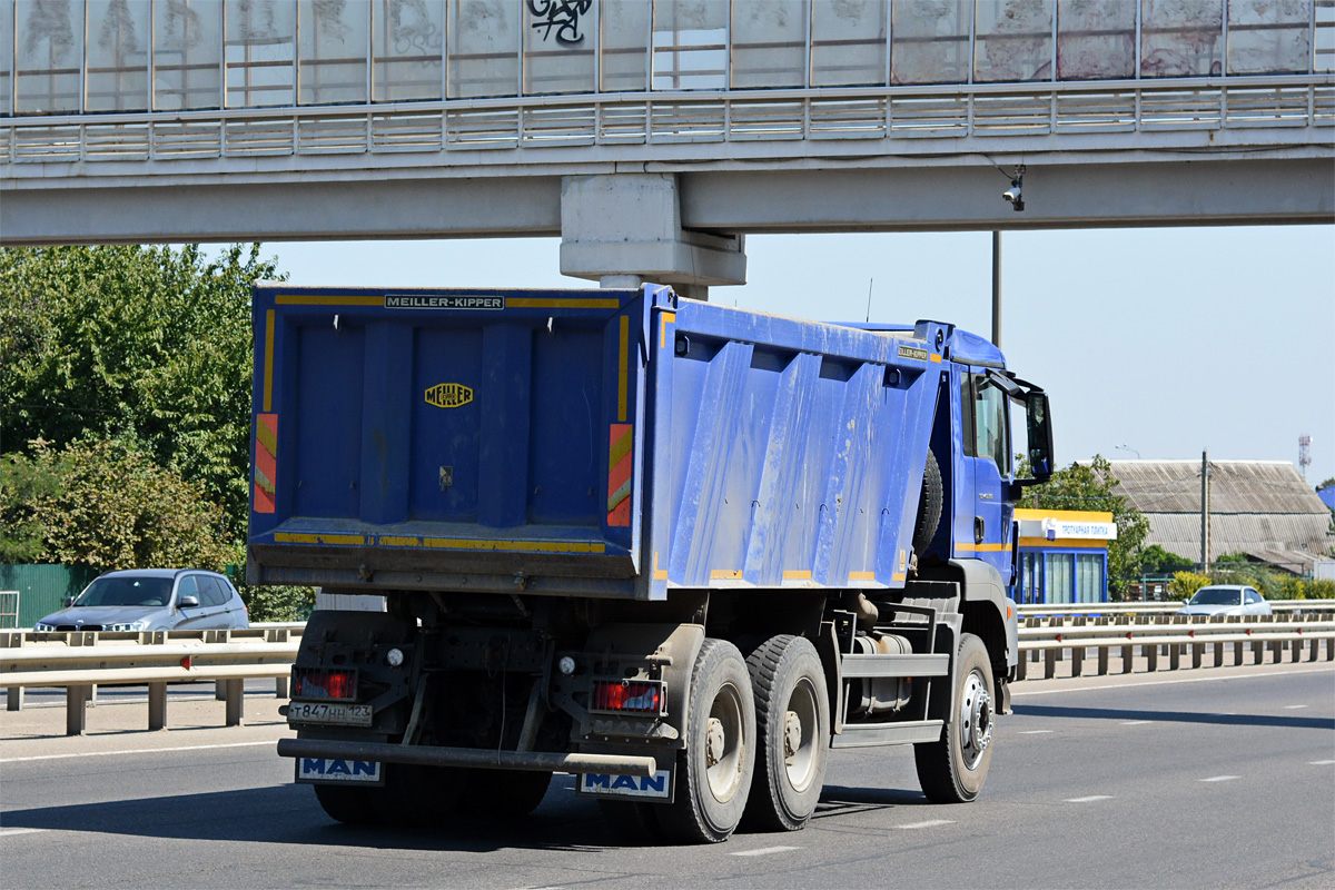 Краснодарский край, № Т 847 НН 123 — MAN TGS 40.390