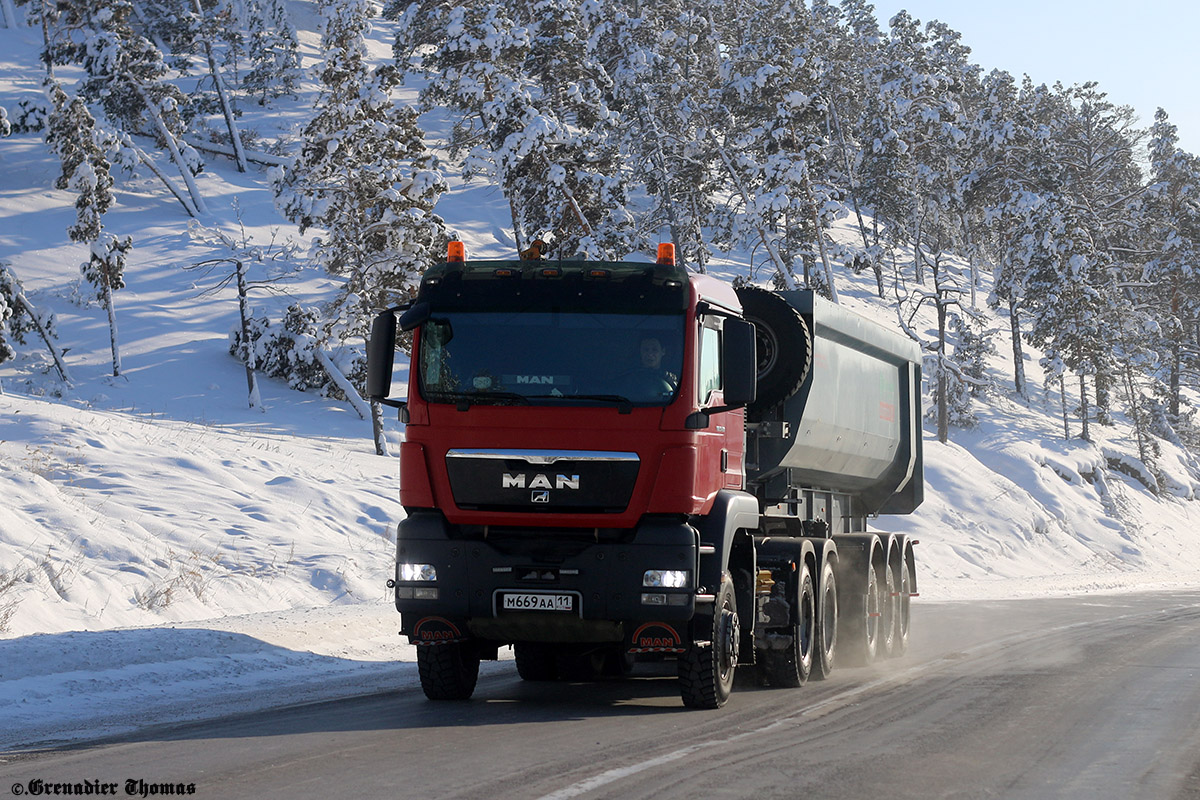 Саха (Якутия), № М 669 АА 11 — MAN TGS 33.430