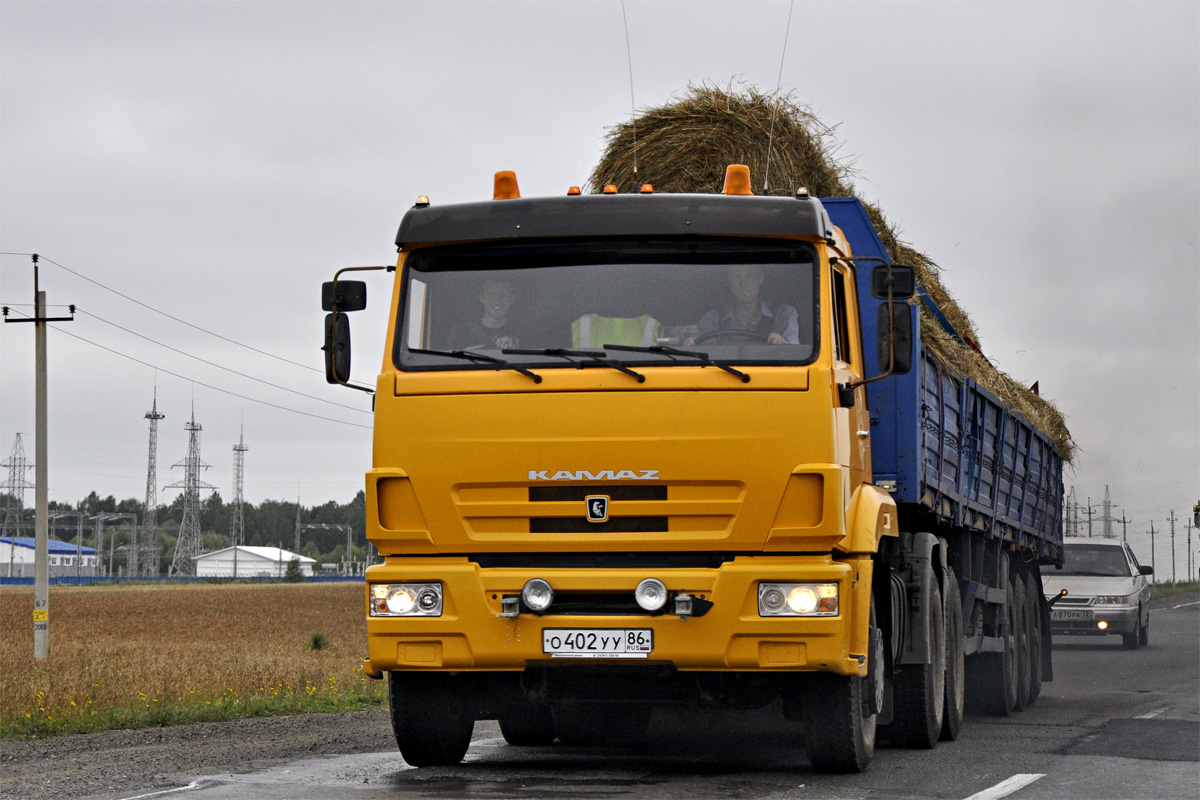 Ханты-Мансийский автоном.округ, № О 402 УУ 86 — КамАЗ-65116-N3(78)